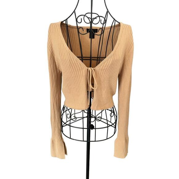 House of Harlow Ribbed Tan Two Piece Set Size S - Picture 5 of 7